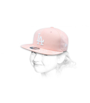 pink LA snapback kid Kids Palm Print 9Fifty LA pink